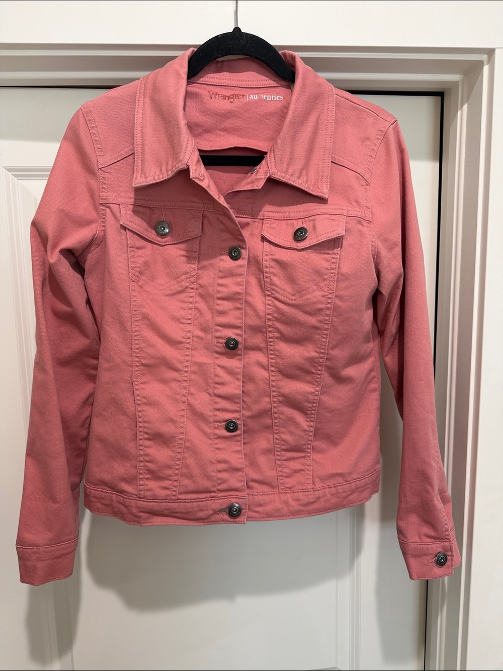 Wrangler Pink Women's Denim Jacket M